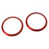 Red AC Vent/Opening Trim Decoration Cover Ring For Scion FR-S, Toyota 86, BRZ