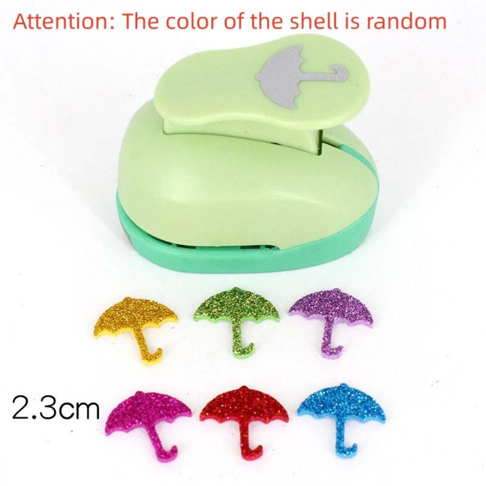 7*6*4cm Flower Furador Random Color DIY Embossing Punches DIY Paper Cut Puncher  for Card