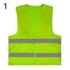 Reflective Vest Outdoor Construction Workwear Cycling Reflective Clothing High Visibility Vest