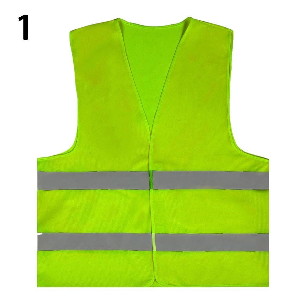 Reflective Vest Outdoor Construction Workwear Cycling Reflective Clothing High Visibility Vest