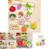 Cute Plush Vegetable Keychain Collection Featuring Corn Eggplant And Radish Gifts