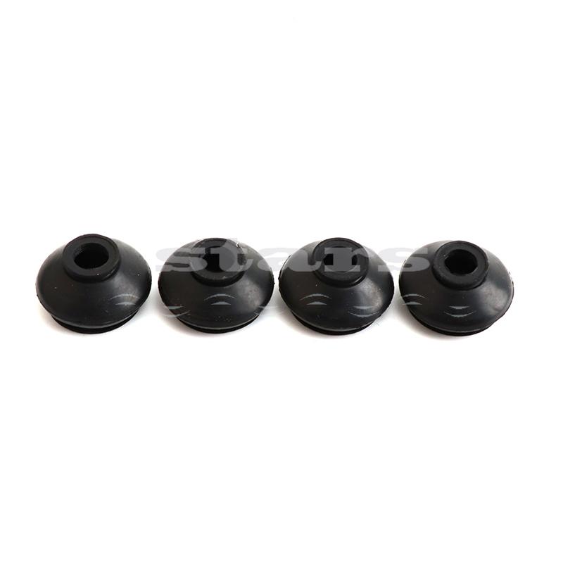 4Pcs Turn To Rod Suspension Arm Lock Ball Joint Head Dust Protection Rubber Cover for Chinese ATV Quad Go Kart Karting Accessory