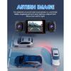 Srnubi 5Ghz WiFi 3/4 Channel Dash Cam 1080P Car DVR IPS Screen IR Night Vision Dashcam 24H Parking Monitor HD Video Recording