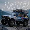 Nuevo 1:18 Lr1801 Coche de Control Remoto Rc Profesional, Coche de Escalada Todoterreno Tracción a las Cuatro Ruedas Doble Velocidad Modelo de Coche de Juguete Regalo para Niño