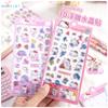 2pcs Kawaii Hello Kitty 3d Embossed Crystal Sticker Waterproof Diy Mobile Phone Case Decoration Sticker Hand Account Sticker