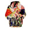 10 Colors Dragon Ball Cartoon Printed Hoodies 2025 Vintage Merch Hoodie Men and Women Hip-hop Sports Pullover Sweatshirt