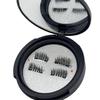 New No Glue No Eyeliner Handmade Synthetic Hair Cruelty-Free Reusable Half False Eyelashes Soft Band Quantum Magnetic
