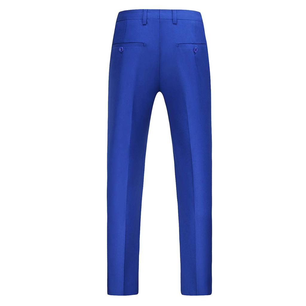 [FOMANSH] Men's Suit Set (Jacket and Pants), One-Button, Slim Fit, Plus Sizes M-6XL, Business/Christmas Appearance