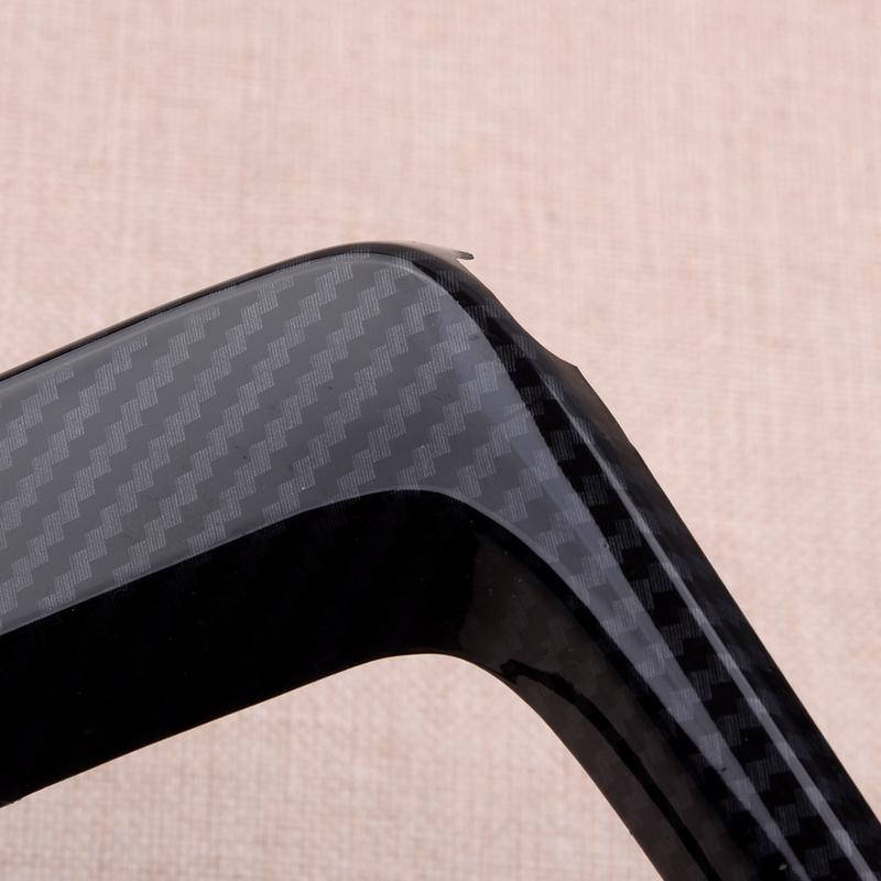 Car Carbon Fiber Style Inner Gear Shift Box Panel Cover Trim ABS Fit for Toyota RAV4    Accessories