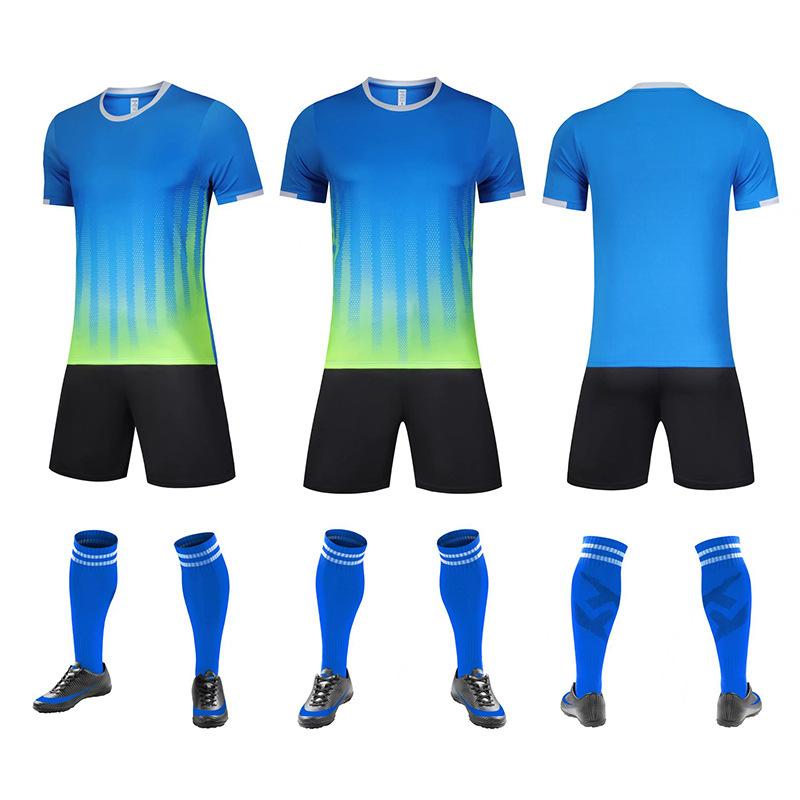 Adult Children'S Football Jersey Set Summer Football Training Jersey, Light Board Football Jersey Team Uniform Printing