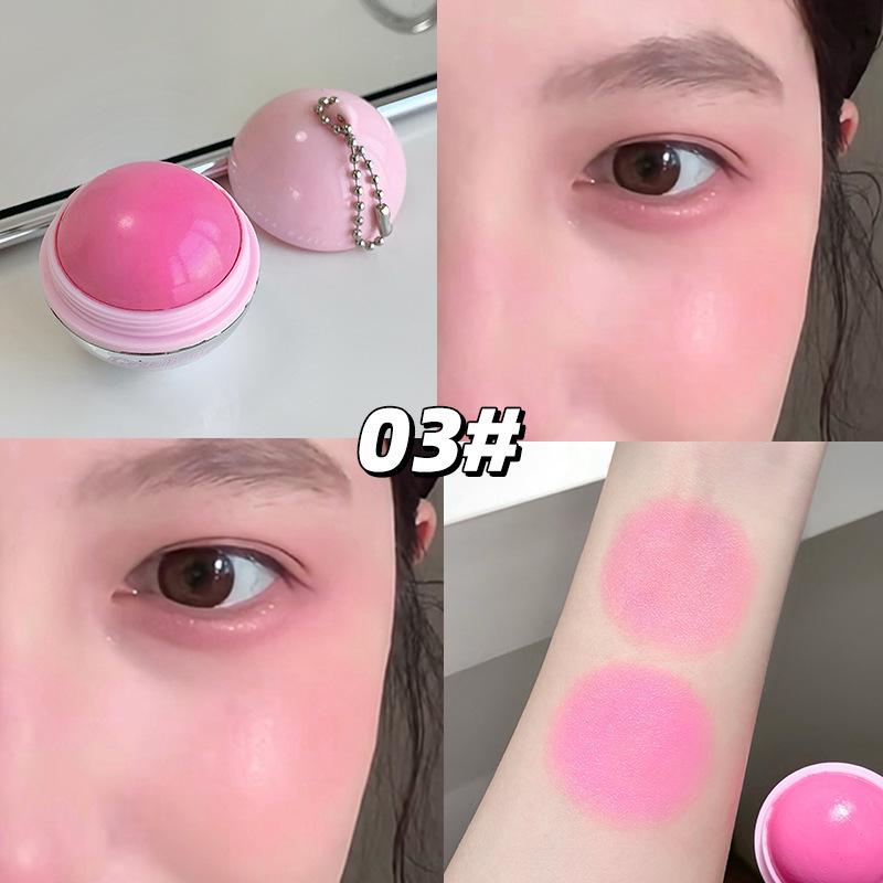 

Translucent Moisturizing Blush Balls: 3D Brightening, Everyday Natural Look, Whitening Makeup.
