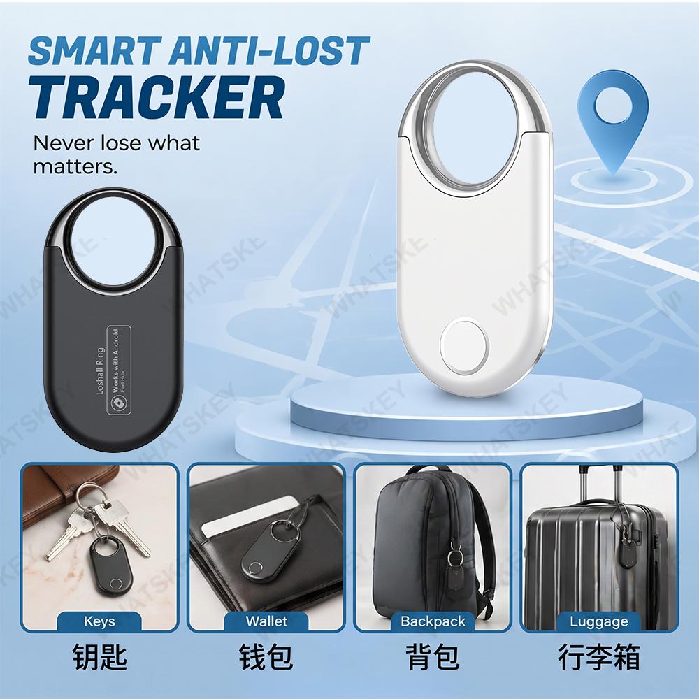 GPS Tracker for Samsung Android Tracker Work with Google Find My Bluetooth Locator Finder Global Positioning Anti-lost Smart Tag
