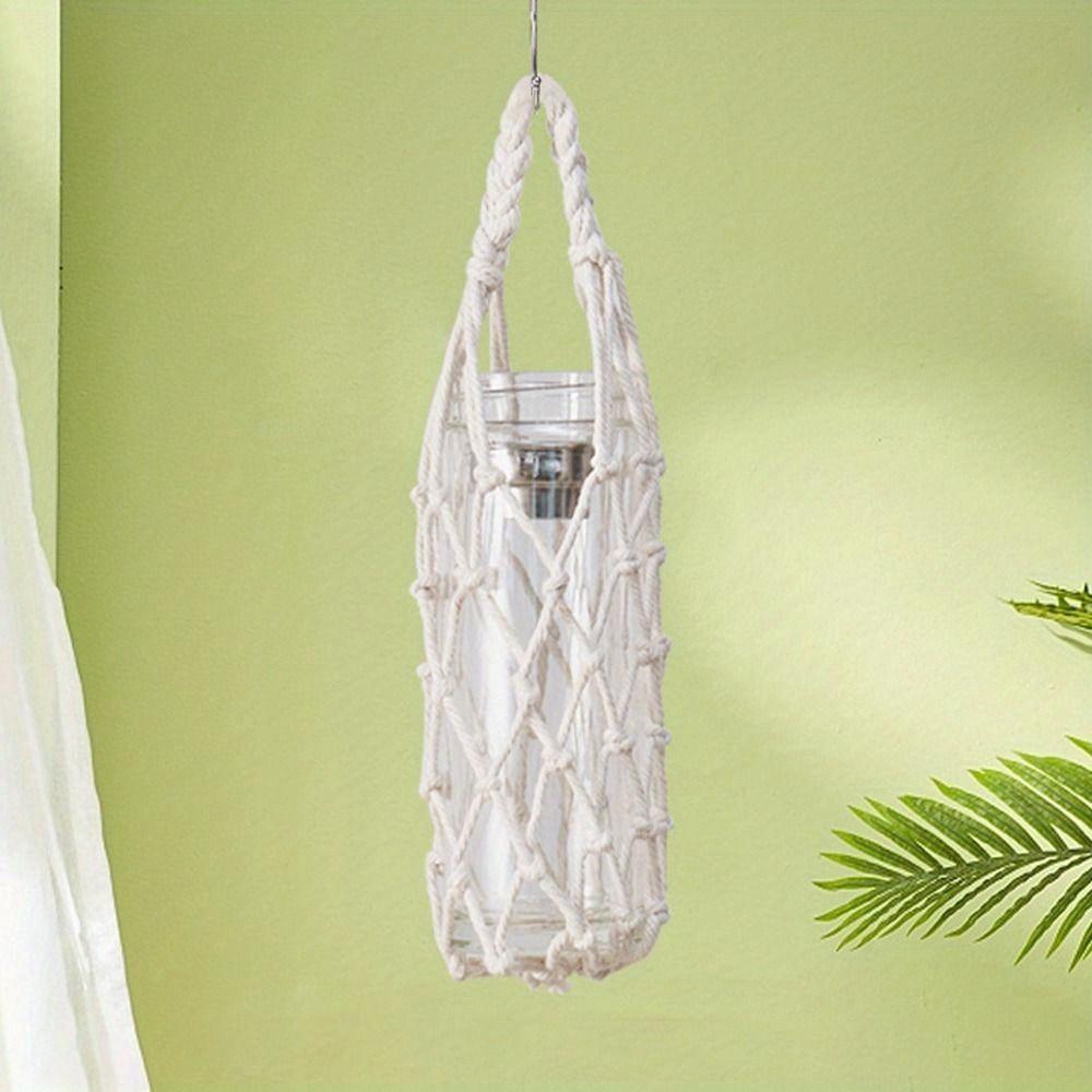 Borsa a rete per tazza d'acqua portatile Copertura per borraccia Manicotto per tazza Custodia Borsa visibile Campeggio all'aperto Rete portaombrello Accessorio per tazza
