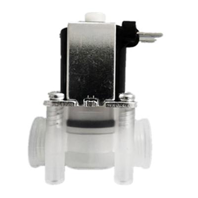 Upgrade Plastic Water Electric Solenoid for Valve Normally Open N/O Pressure Water Inlet Flow Switch 1/4" Thread Compact