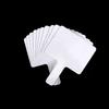 10 Stück Handheld Antwortpaddel Doppelseitige Abwischbare Paddel Kleine Papier Whiteboards Schild Auktionspaddel für Klassenzimmer