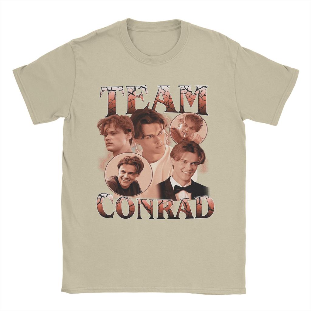 Novelty Team Conrad Fisher Retro Bootleg T-Shirt Men Round Neck Cotton T Shirts  Short Sleeve Tees Birthday Gift Tops