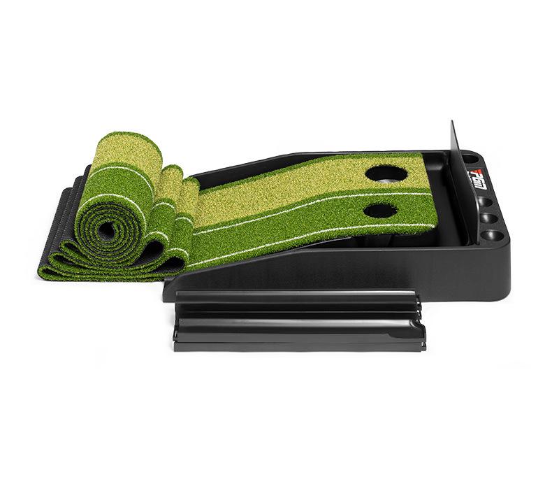 PGM Golf Putter Practice Lawn Mat - Home Training Set