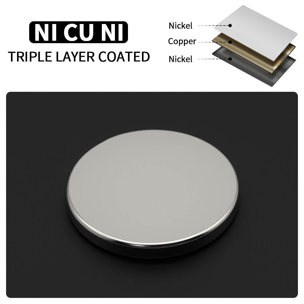 40x5mm Starker Neodym-Magnet N35 NdFeB Permanentmagnet Runde Superstarke Kühlschrankmagnete DIY