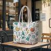 Fun Science Print Portable Tote Bag Daily Outdoor Carry Shoulder Bag 