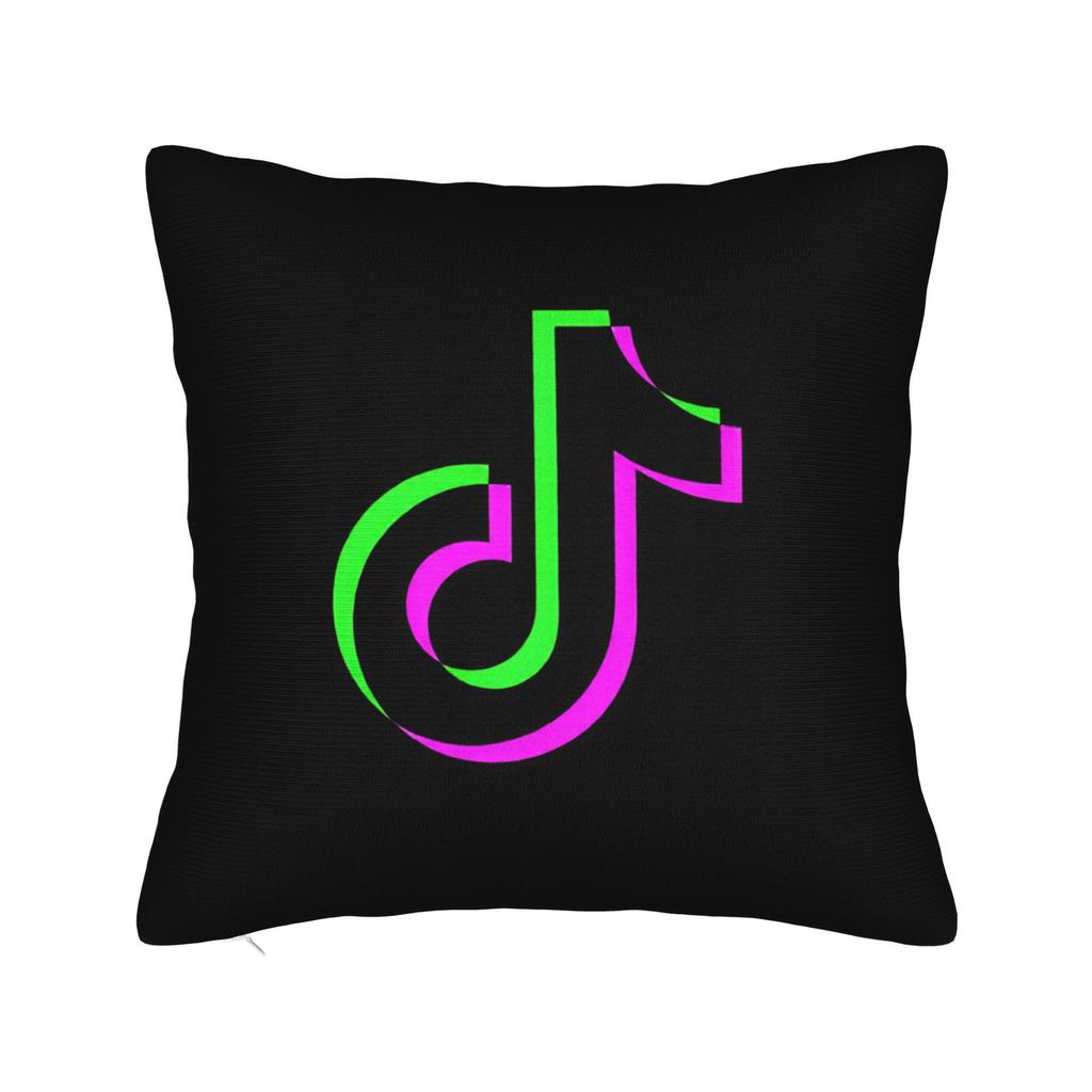 Pillow Cover T-Tik-T-Tok PLAY GAME Cute Funny Pillow Case For Chair Sofa Home Decor Pillowcases