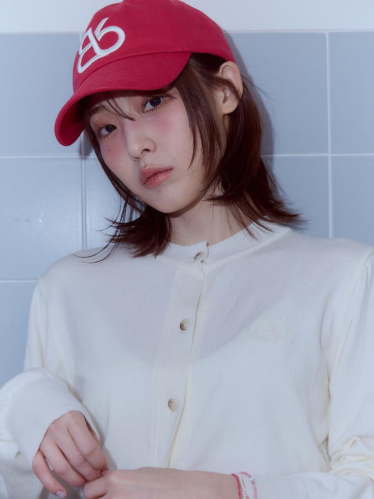 Bb' BENETTON Bb Baseball Cap (Red)