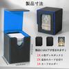 Deck Trading Card Card Game Deck Magnetic Holds 100 Waterproof PU Sleeve Top Loader Vertical Includes 2 Dividers 1 for Duel Masters Case, Case, Box,