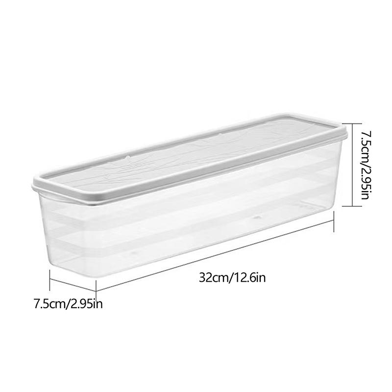 Noodle Spaghetti Container Kitchen Cereals Storage Box Sealed Jar Grain Spaghetti Tank Household Moisture-Proof Keep Fresh Box