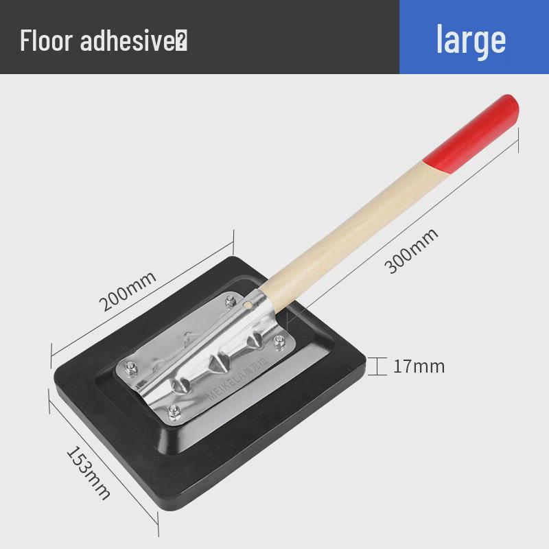 Heavy-Duty Rubber Tile Tapping Hammer for Flooring and Paving