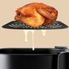8L 360 ° Large Capacity 1350W Digital Screen Control Visible Window Three-dimensional Circulation Air Fryer