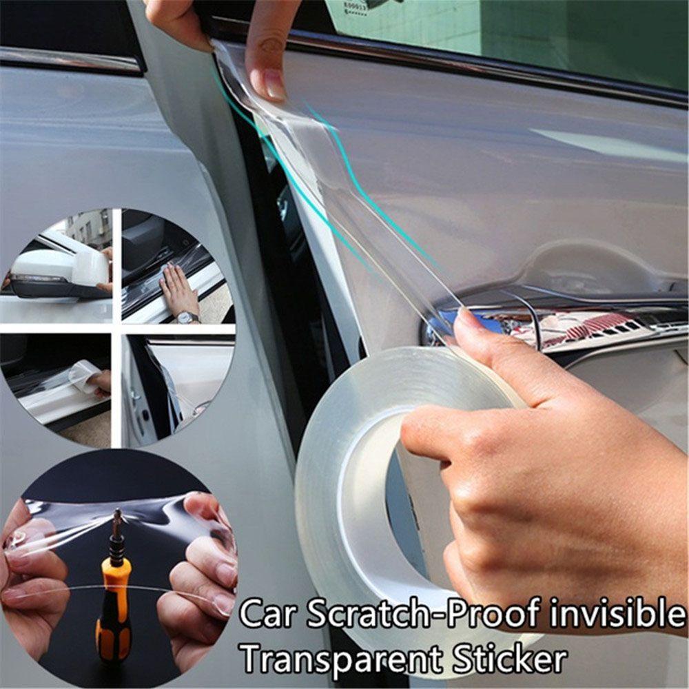 Clear Transparent Car Protective Film Car Sticker Anti-Collision Strips Protection Sticker