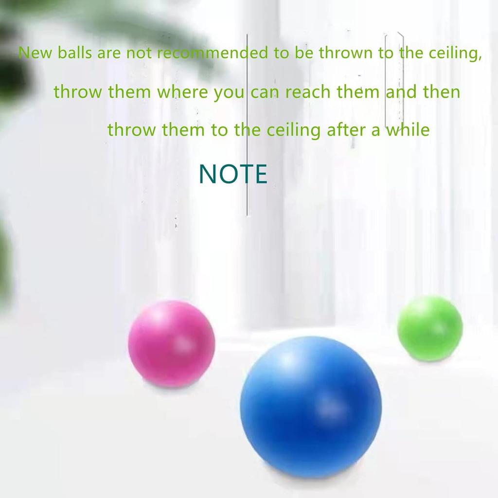 3pack Dream Balls,Glow In The Dark Sticky Balls That Stick To The Ceiling,Stress Relievers Stress Balls for Kids and Adults,Elevated Balls,ASMR Cool