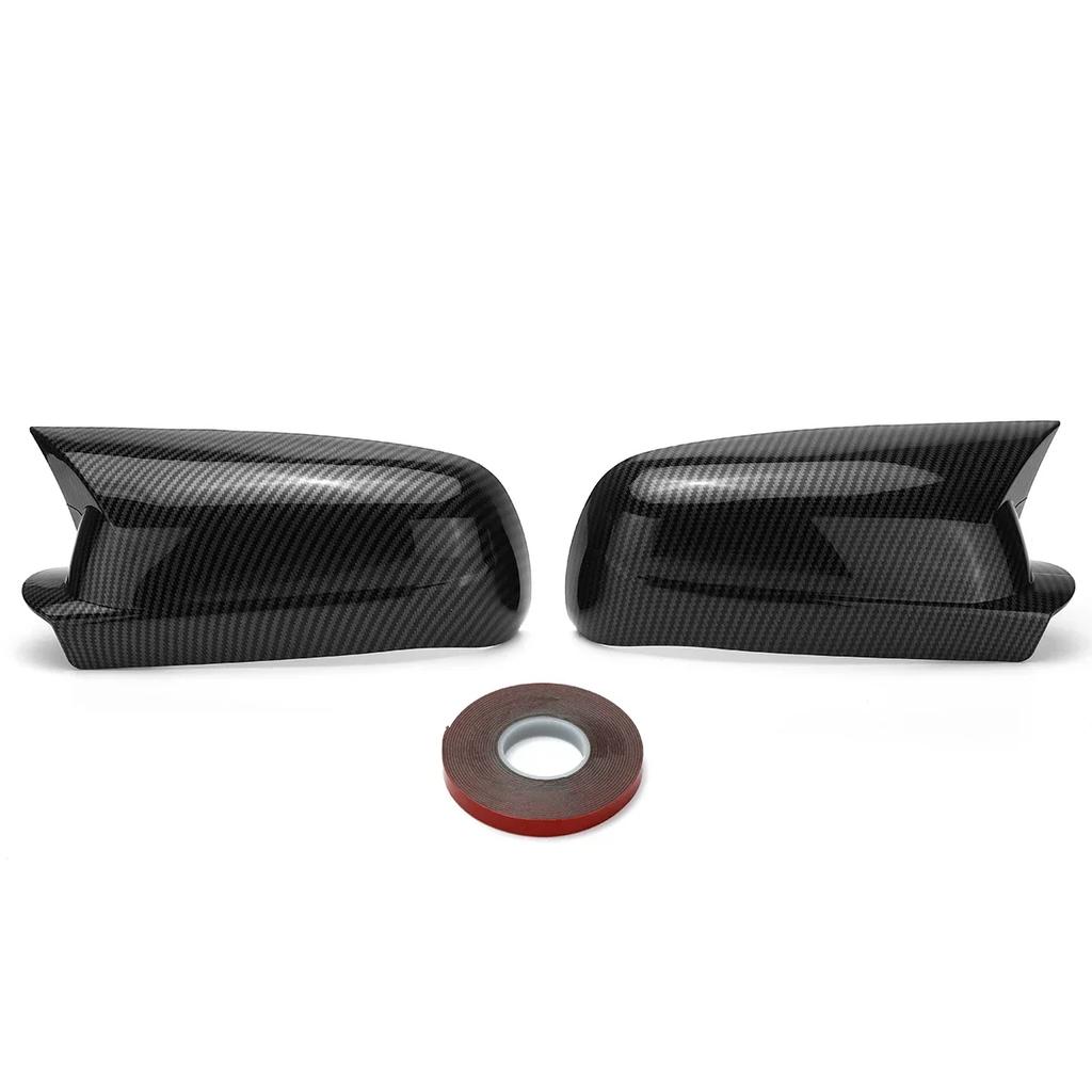 Horn Rearview Mirror Caps Add-on For VW Golf 4 MK4 1997-2004 For Bora Jetta Passat B5 1998-2005 Pair Side Mirror Cover Wing