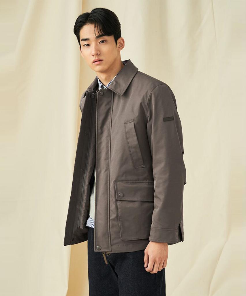 Beanpole Men Detachable Short Hunting Coat Brown (Bc5130Cp1D)