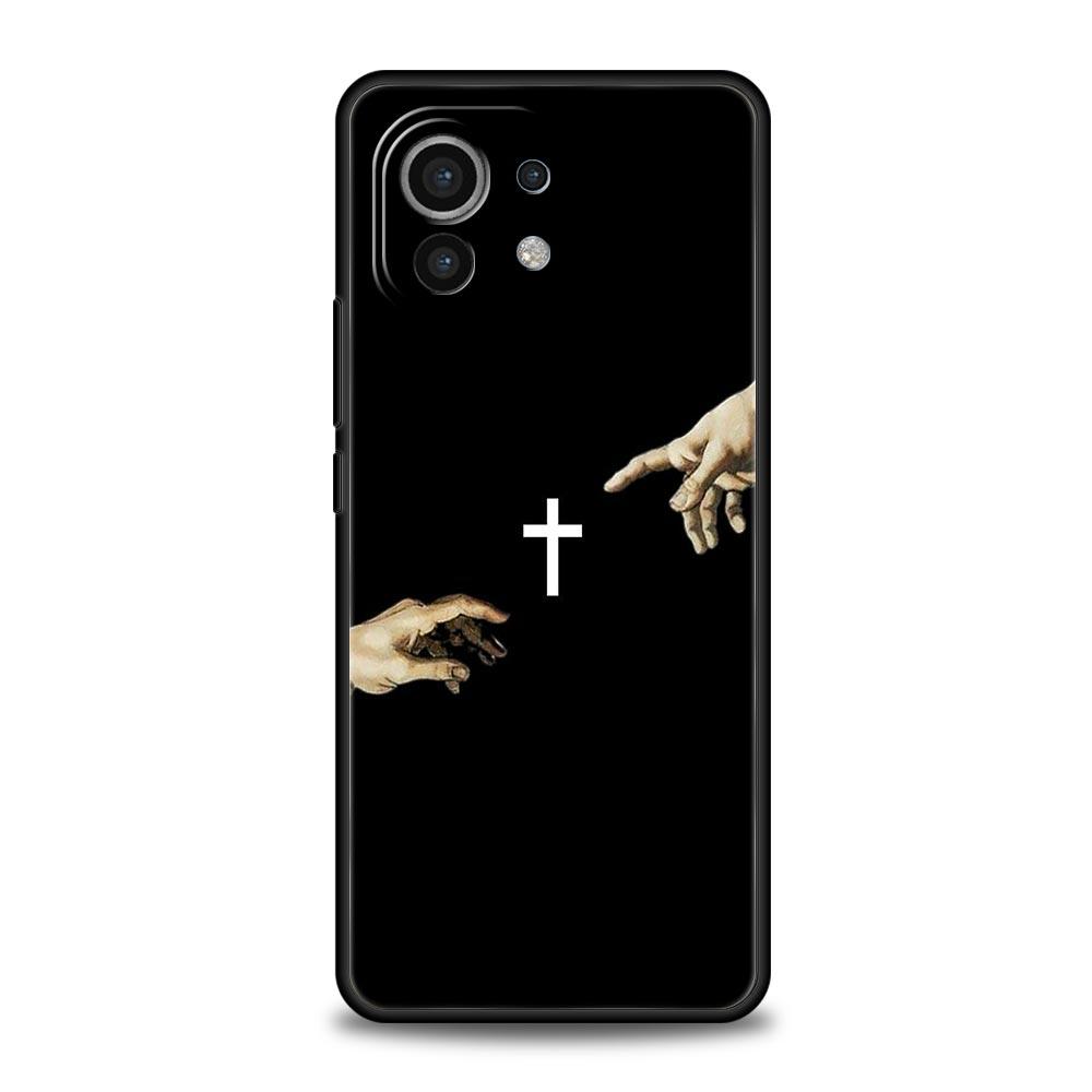 Bible Jesus Christ Christian Cross Phone Case For Xiaomi Mi 15 14 14T 13T 12T Pro 12 13 11 Lite 5G 11T Poco X6 X7 X5 Pro Cover