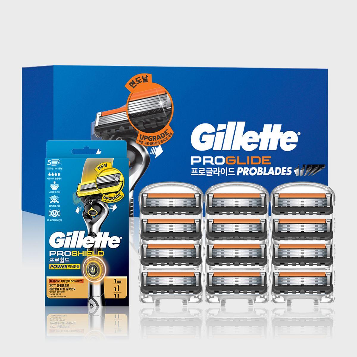 Free ProGlide 12-Pack Blades + ProShield Power Razor
