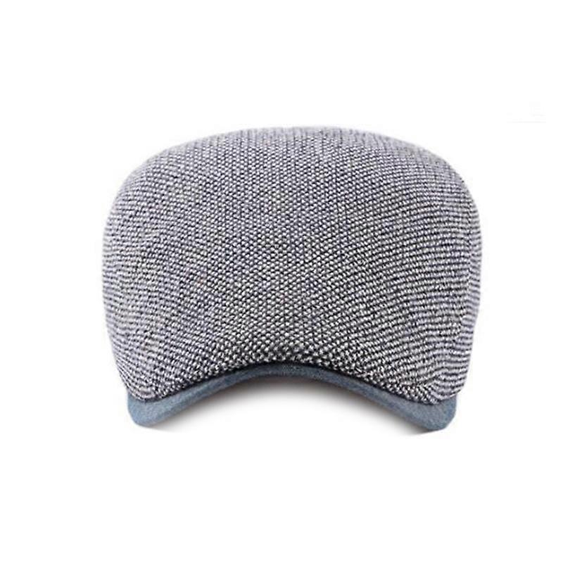 MIMIGO Herren Frühling und Sommer Flache Kappe, Schiebermützen mit Ohrenklappen Gatsby Fahrkappe Barett Hut Atmungsaktives Material