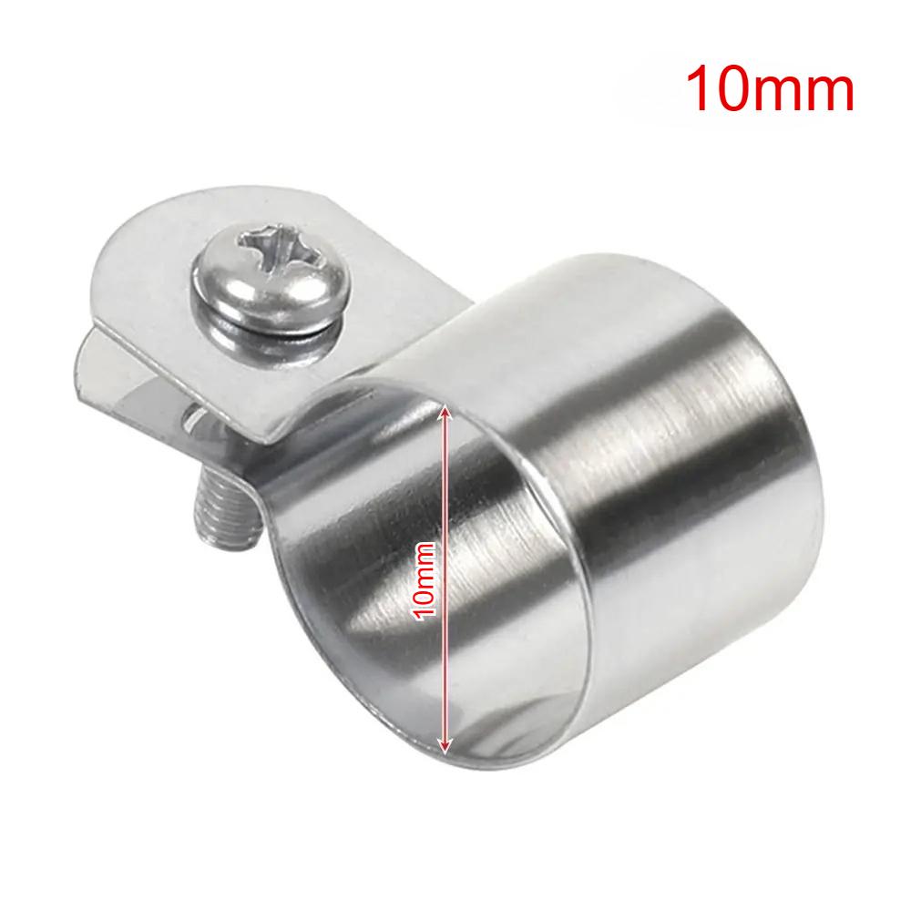 1 Stück Neu mit Schrauben Muttern Schlauchschelle 304 Edelstahl Befestigungsmaterial Erdungsklemme Reiter Dia 10mm-60mm Rohrschelle