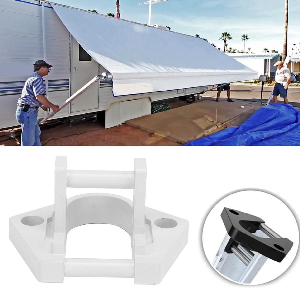 RV Awning Bottom Foot for Sunchaser II Aluminum High Strength for Dometic Rounded Hardware