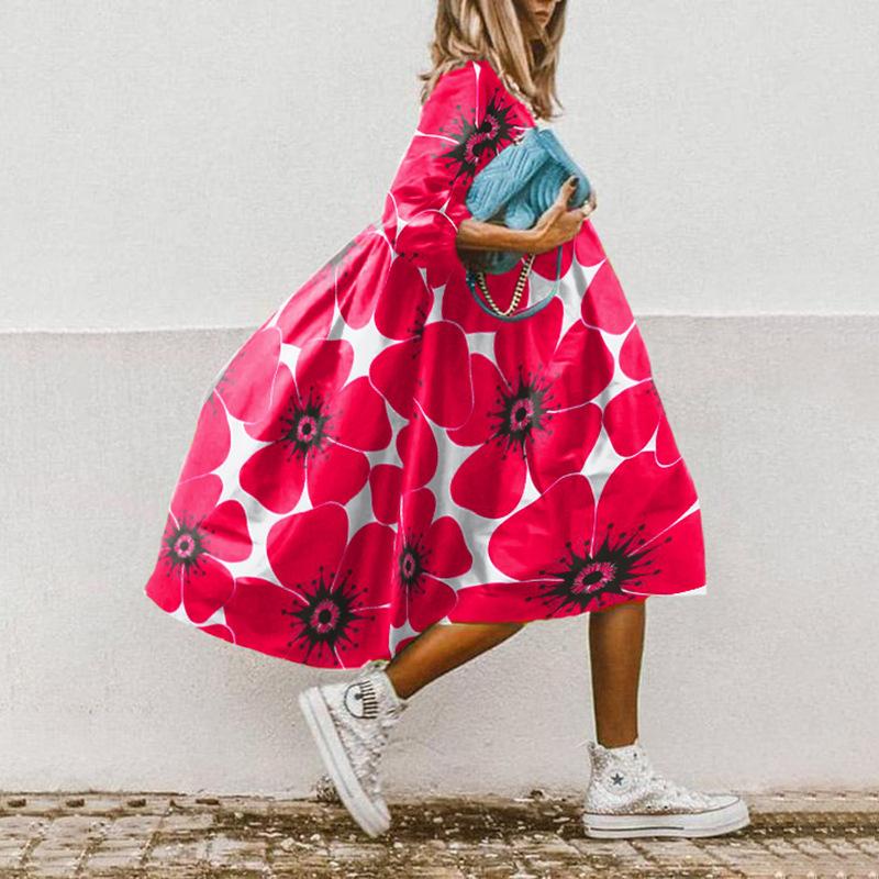 Foreign trade cross-border 2026 summer European and American cross-border loose women s dress, cute and sweet lady S