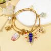 European and American stainless steel flower butterfly bracelet fashion summer beach wind shell conch niche necklace jewelry