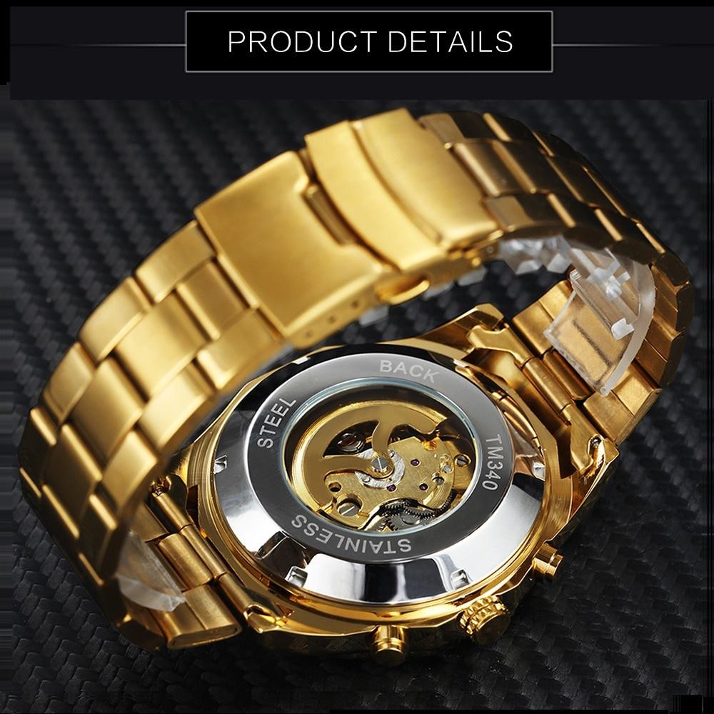 forsining watch gold