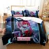 Kureiji Ollie Bedding Set Single Twin Printed Bed Set With Pillowcase Bed Duvet Cover Soft Single Double Queen Super King Size