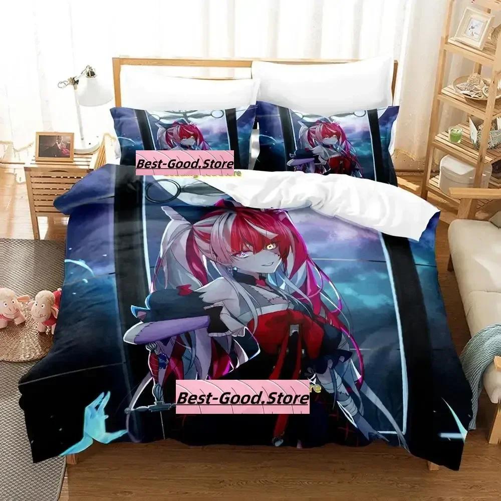 

Comforter Kureiji Ollie Bedding Set Single Twin Printed Bed Set With Bed Soft Single Double Queen Super King Size Comforter (quilt)-EU Single(135*200cm)3pcs