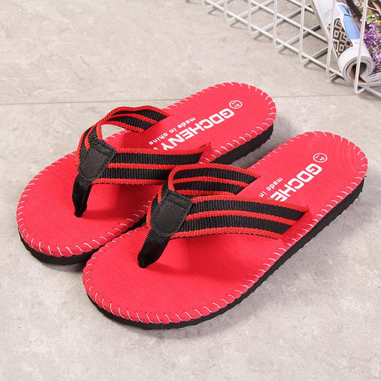 Brand Summer Unisex Flip Flops Indoor Non-slip Soft Sole Slippers Outdoor Beach Holiday Casual Sandals Trendy Leisure Flat Shoes