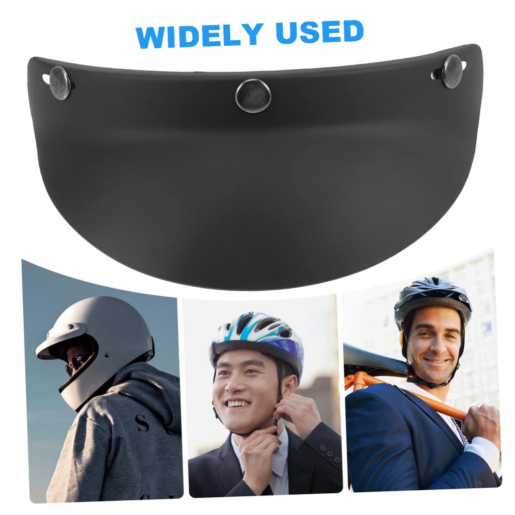 Obuyke Universal Helmet Visor Vintage Helmet Sun Visor Bike Helmet Visor Helmet Supply