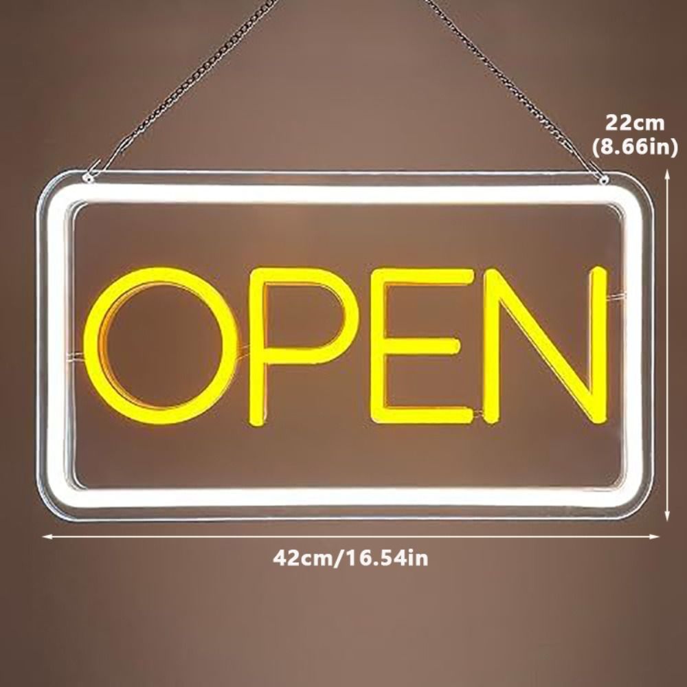 USB Powered Neon Sign Dimmable Neon Light Sign Durable Neon Sign Lamp  Business Window