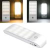 Infrared Motion Pir Sensor Usb Rechargeable Led Night Light Closet Wardrobe Lamp