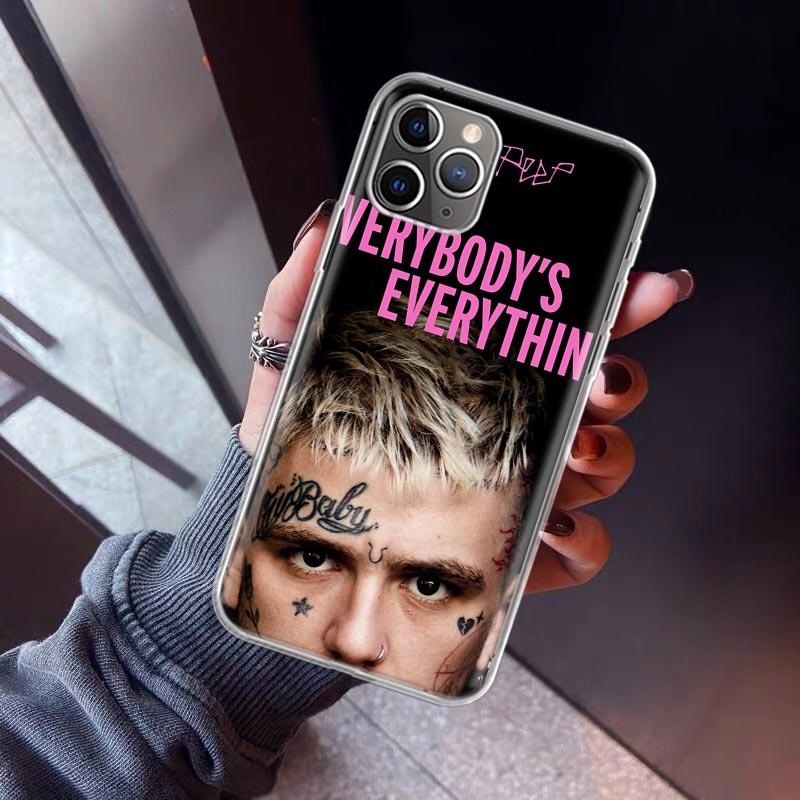 Lil Peep Phone Case For iPhone 17 Air 11 13 Mini 14 15 Plus 16 12 Pro Max 16E SE 7 8 Pattern Soft TPU Back Cover 17 Air 11 13 M