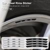 4Pcs Aluminum Car Wheel Rim Emblem Stickers Decorative Decals For BYD Atto 3 Yuan Plus Han Tang EV F3 E6 Dmi Song F0 Qin Pro G3