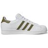 adidas Superstar White Focus Olive Unisex-Sneaker Cloud-White HP5501